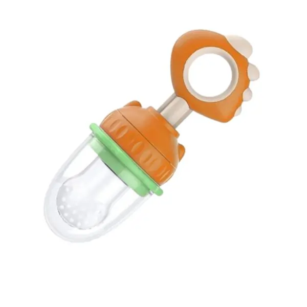 BBET Baby Silicone Fruit Feeder Pacifier, BPA-Free Teething & First Food Feeder for Infants and Toddlers
