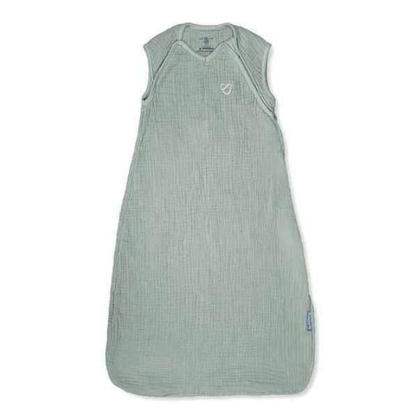 SwaddleMe Night Sack Muslin Moss 1.0 TOG, 3-18M, 1 Pack