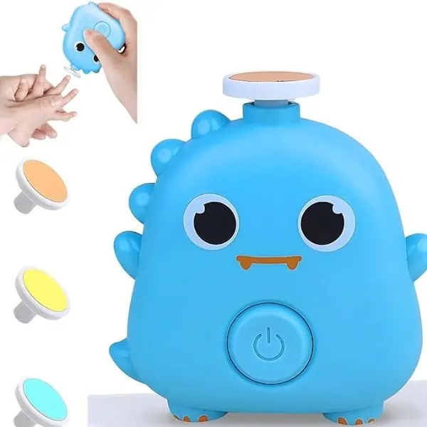 ALGO Electric Baby Nail Trimmer – Safe & Quiet Nail Clipper for Infants and Toddlers