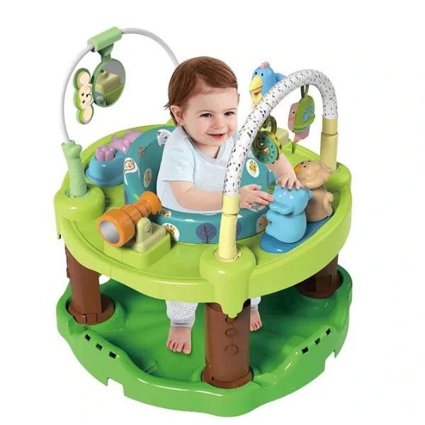 Yaya Duck Babylove Colorful Jungle Baby Jumper Chair – Infant Activity Bouncer Seat with Toys