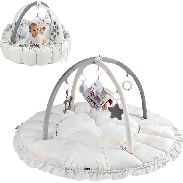 Little Story -White Baby 5-in-1 Play Mat Activity Gym