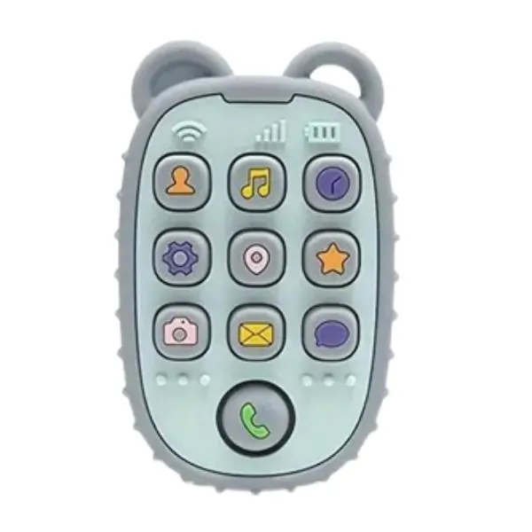 ALGO Baby Teether Mobile Phone Design – Safe & Non-Toxic Teething Toy for Babies