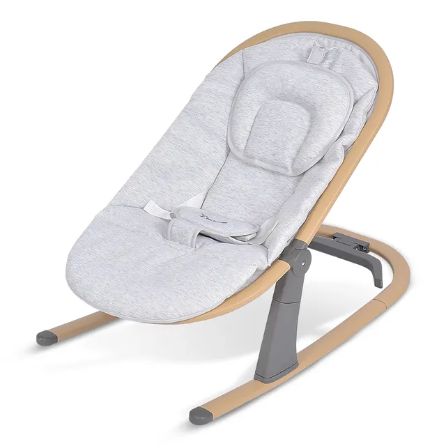 Teknum - Ivory 3-Stage Baby Bouncer With Recliner Seat