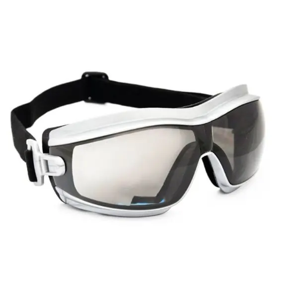 AL ARQAM V251 Safety Spectacles with Anti-Fog Coating, Dark Lens Protective Eyewear for Industrial, Construction & Lab Use