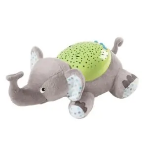 Summer Infant Slumber Buddies Elephant – Starry Sky Night Light Projector and Soother for Babies