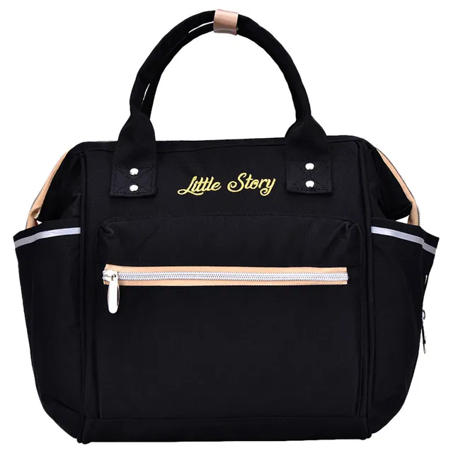 Little Story - Black Ace Diaper Bag