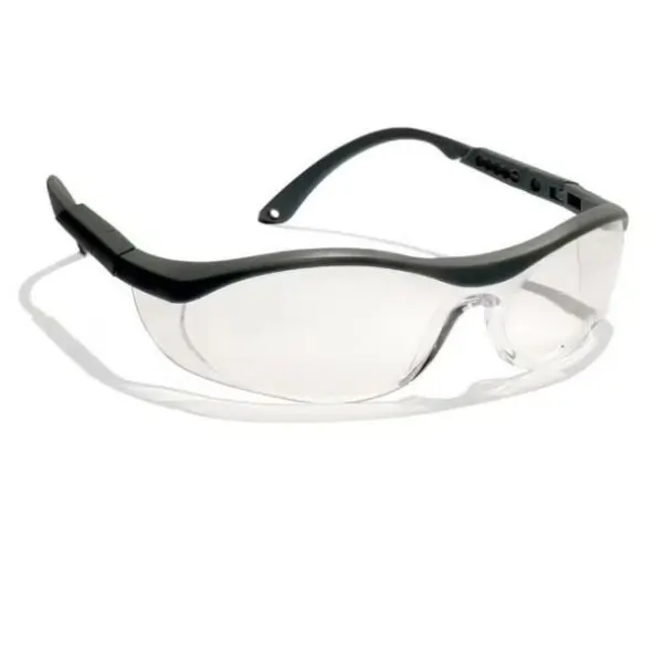 AL ARQAM V131 Safety Spectacles with Anti-Fog Coating, Clear Lens Protective Eyewear for Industrial, Construction & Lab Use