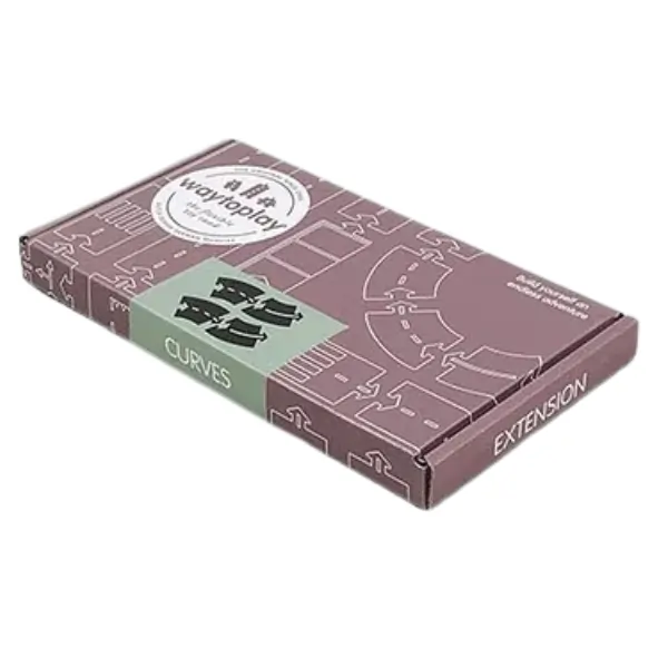 Waytoplay Curves Extension Set , Multicolor , Motor Skills & Hand-Eye Coordination Development , Ages 3+ , Indoor/Outdoor Play