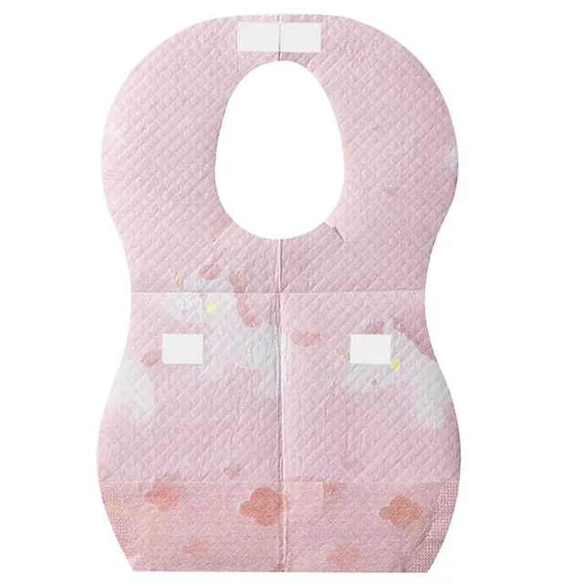 Sunveno -  20pc Disposable Baby Bibs - Pink