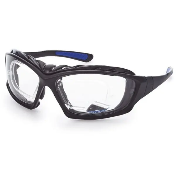 AL ARQAM V59 Safety Spectacles with Anti-Fog Coating, Clear Lens Protective Eyewear for Industrial, Construction & Lab Use