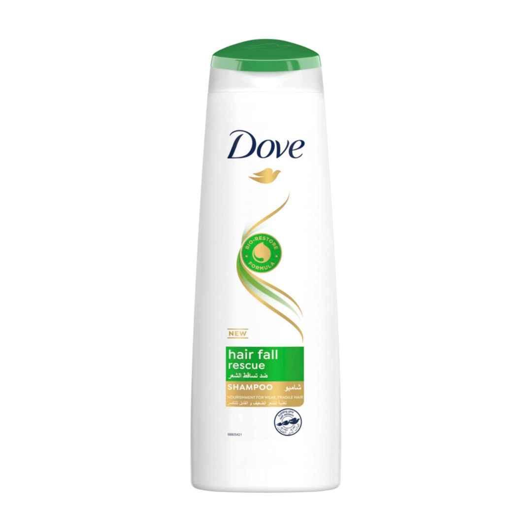 Dove Shampoo for weak and fragile hair, Hair Fall Rescue, nourishing care for up to 98% less hair fall, 400ml (12PCS/CTN)
