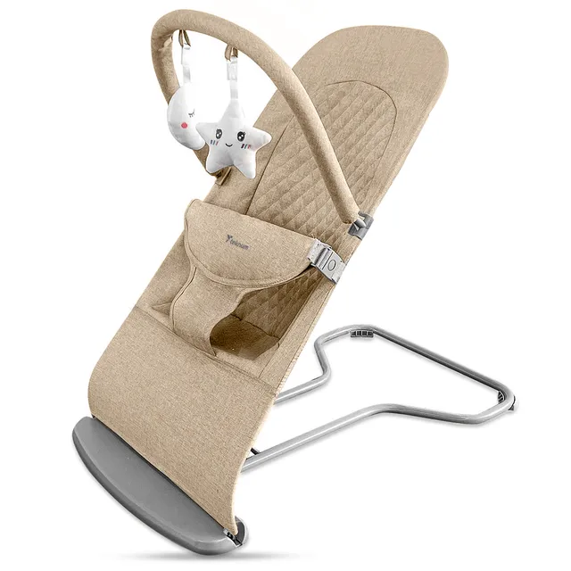 Teknum - Ivory 3 Stage Baby Bouncer/ Recliner Seat