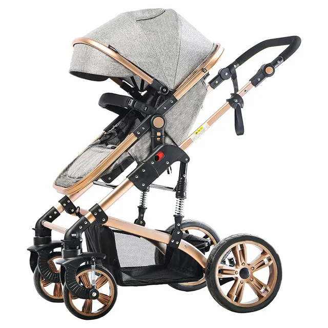 Teknum Grey 3-in-1 Pram Stroller - Story