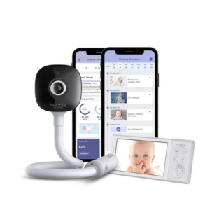 Hubble GoBaby AI Portable Pro Battery-Powered Baby Monitor - HD Video, Cry Detection & Sleep Insights, 0M+