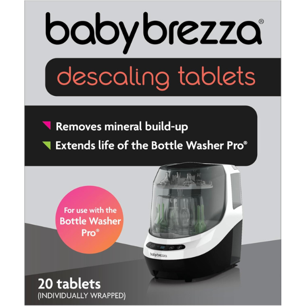 Baby Brezza Descaling Tablets 20 Pack for Washer Pro UAE Baby