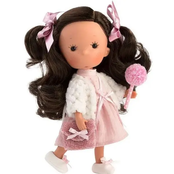 Llorens Miss Dana Star Baby Doll 26cm – Soft Vinyl Newborn Doll, Realistic Baby Girl Doll for Kids & Collectors Ages 3+