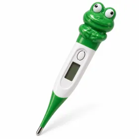 Baby Digital Thermometer 60 Seconds – Cute Green Frog Electronic Body Temperature Thermometer for Babies