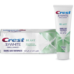 Crest 3D 75ml White Brilliance Blast Toothpaste  Advanced Whitening Formula (12PCS/CTN)