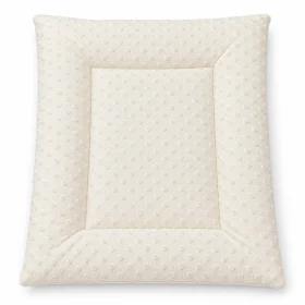 AL ARQAM Soft Padded Baby Mat with Raised Dot Texture, Cushioned Border, 70 x 50 cm - Cream