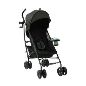 Ingenuity 3Dlite Convenience Stroller – Lightweight Compact Baby & Toddler Stroller, Refresh Black/Green