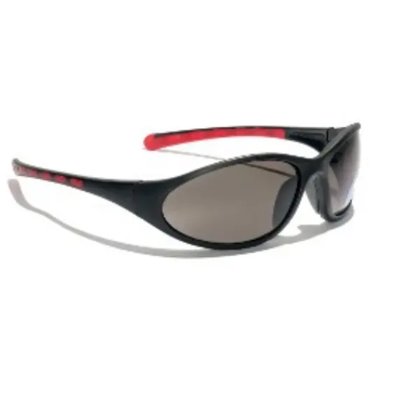 AL ARQAM V201 Safety Spectacles, Anti-Fog Protective Eyewear, Dark Lens Industrial Safety Glasses for Construction, Lab & Workshop