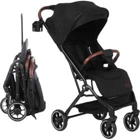 Teknum - Travel Cabin Plus Lightweight Stroller - Black