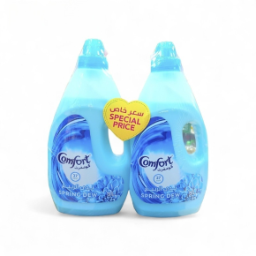 Comfort Fabric Softener, Spring Dew (Blue) 3ltr (6PCS/CTN)