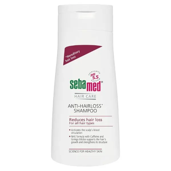 Sebamed Anti Hair Loss Shampoo 200ml | pH 5.5 | Reduces Hair Fall & Strengthens Roots (12PCS/CTN)