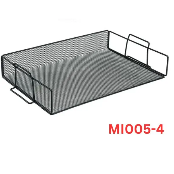 MOTARRO MI005-4 Document Tray, 1 Layer Desk Organizer, Single Tier Letter & Paper Tray for Office