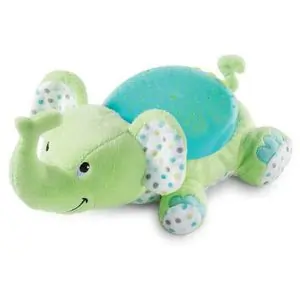 Summer Infant Slumber Buddies Elephant, Starry Sky Night Light Projector for Babies, 0M+