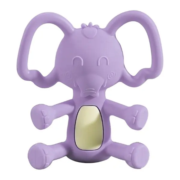 Hercules Bear Elephant Shape Baby Teether – High Quality BPA-Free Silicone Teething Toy for Infants