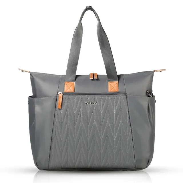 Little Story - Grey Zurich Pack And Go Baby Travel Diaper Bag