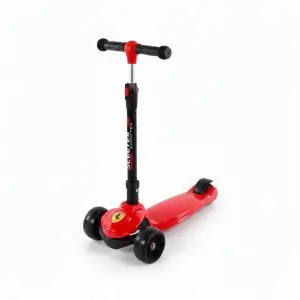 AL ARQAM 3 Wheel Kick Scooter for Kids – Adjustable Handlebar Skate Scooter with LED PU Flashing Wheels – Foldable Runner Scooter for Boys & Girls