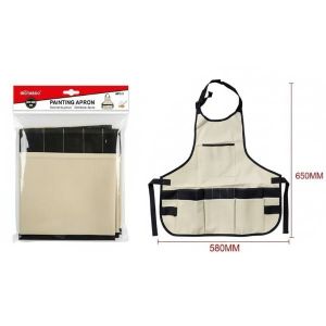 MOTARRO Painting Apron MP131 – Waterproof Art Smock with Adjustable Neck Strap for Artists, Kids & DIY Crafts (MP131)