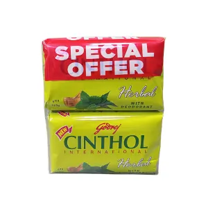 Cinthol Herbal Bath Soap – 99.9% Germ Protection, 125g (72PCS/CTN)