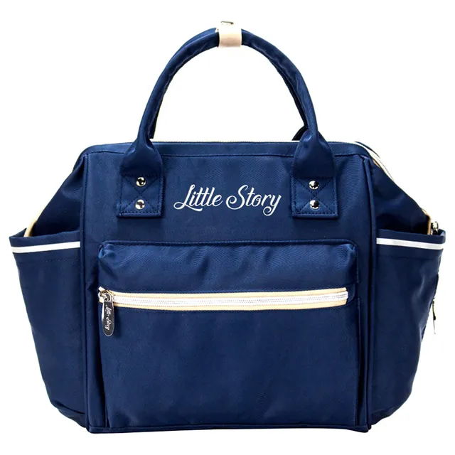 Little Story -Blue Beige Ace Diaper Bag