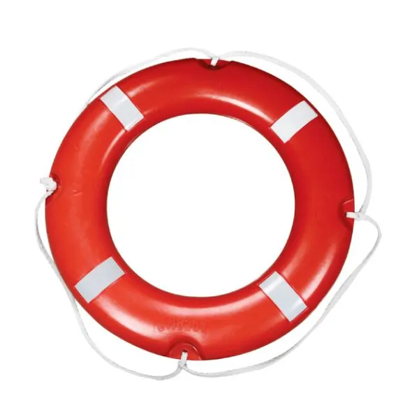 AL ARQAM Lifebuoy Ring 1.5Kg, Marine Safety Life Buoy for Pool, Boat, Ship & Water Rescue