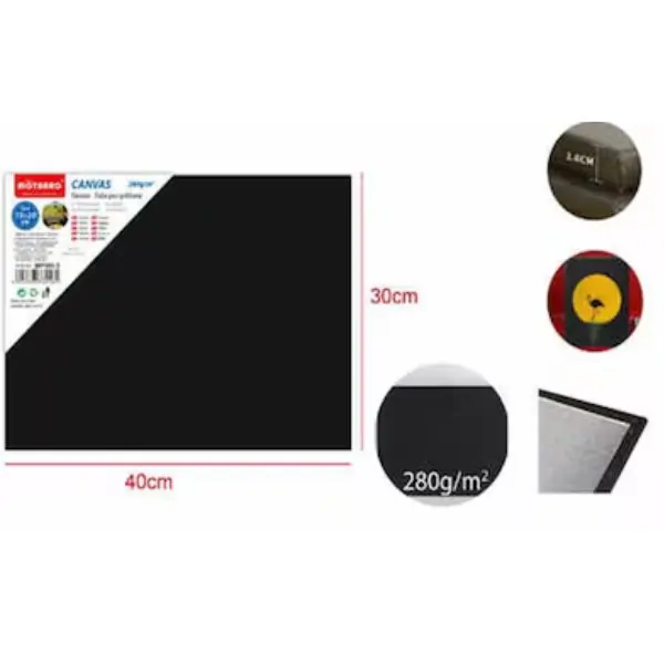 MOTARRO MP164-2 Canvas Board | Premium Artist Canvas for Acrylic & Oil Painting | Art & Craft Use