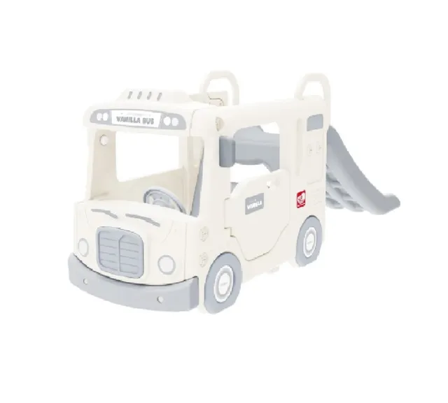 Compact  Bus Slide Indoor & Outdoor Playset Best Gift For Kids