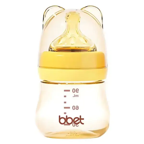 BBET NewBorn Wide Neck Baby Feeding Bottle – BPA-Free Infant Bottle for Newborns & Toddlers