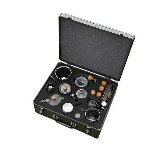AL ARQAM 21 Pcs Coffee Maker Set – Full Coffee Brewing Kit with Accessories for Home, Travel, and Office