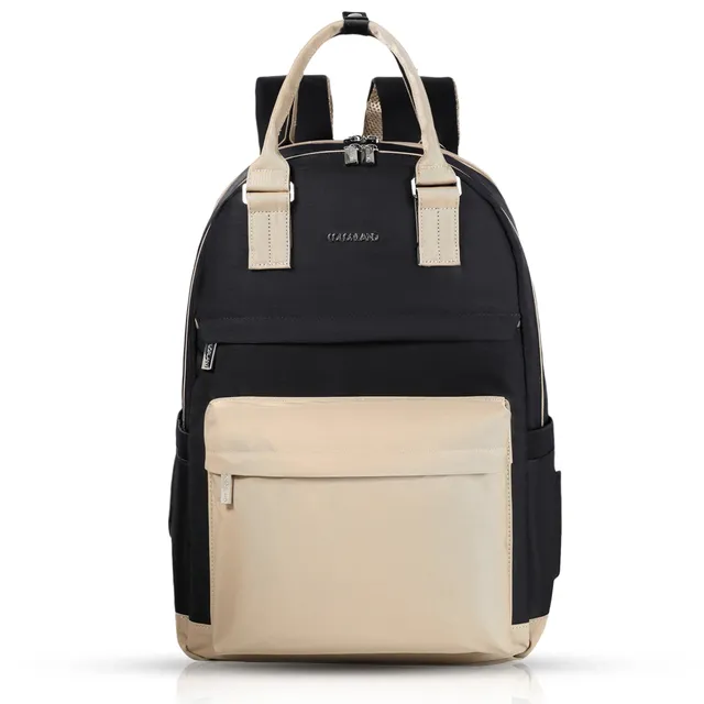 Little Story -Black Kenzie Travel Diaper Backpack