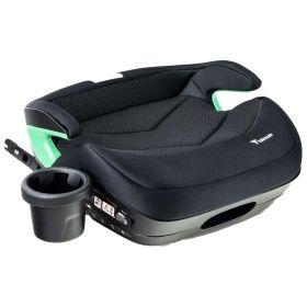 Teknum - I-Size Booster Car Seat With Cup Holder - Black