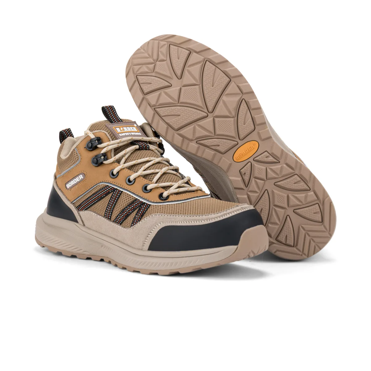 BSF 2065 synthetic leather upper with composite toe safety shoes