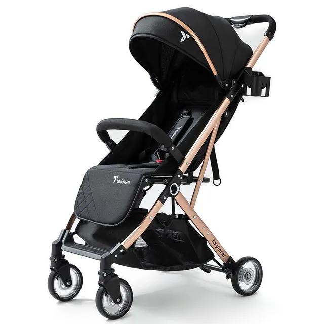 Teknum - Black Explorer Travel Stroller