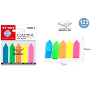 MOTARRO Sticky Notes MU003-2, Pastel Color Self-Adhesive Memo Pads for Office, School & Home – Removable Sticky Note Pads for Quick Reminders, To-Do Lists & Daily Planning