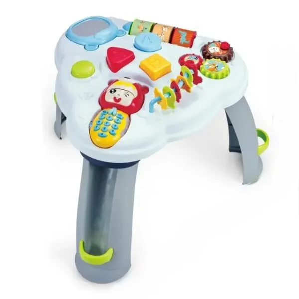 Youleen Baby & Toddler Activity Desk 6 Months+ – Educational Learning Table with Interactive Play Panel, Music, Lights & Developmental Activities