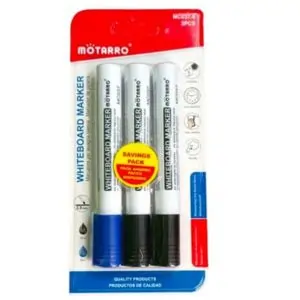 MOTARRO White Board Marker Set (MC037-8), Smooth Writing, Bold Ink, Low Odor Dry Erase Markers for Office, School & Home Use