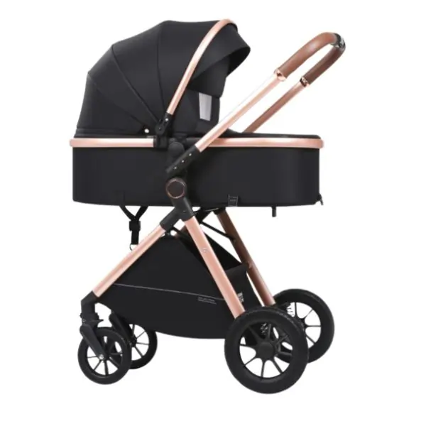 Kidilo 3-in-1 Reversible Baby Stroller  Convertible Foldable Travel Stroller for Newborns, Infants & Toddlers