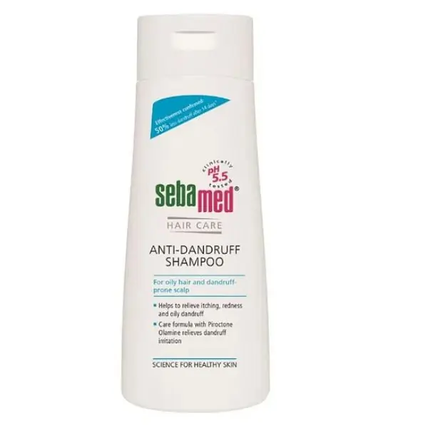Sebamed Anti Dandruff Shampoo 200 ml | pH 5.5 | Reduces Dandruff & Soothes Scalp (12PCS/CTN)